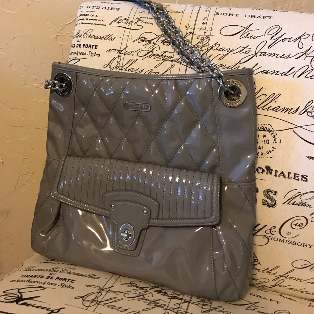 COACH Patent Leather Tote