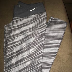 NFL Nike leggings colts medium gray dri fit