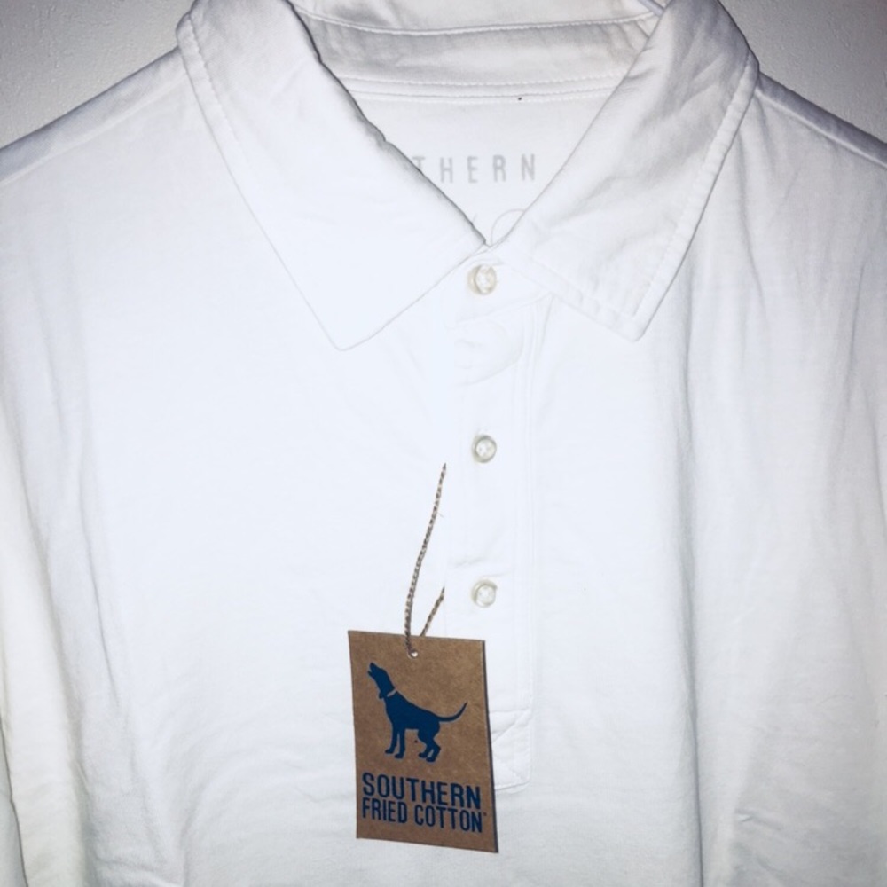 NEVER WORN. Southern Fried Cotton Mens Polo