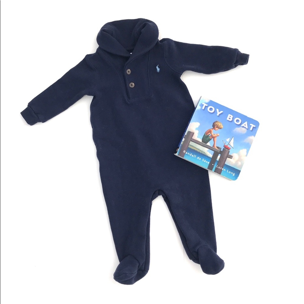 🎈🆕🎈Ralph Lauren Cotton French Terry Coverall