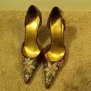 Brown Pointed Toe 4 inch Silhouette