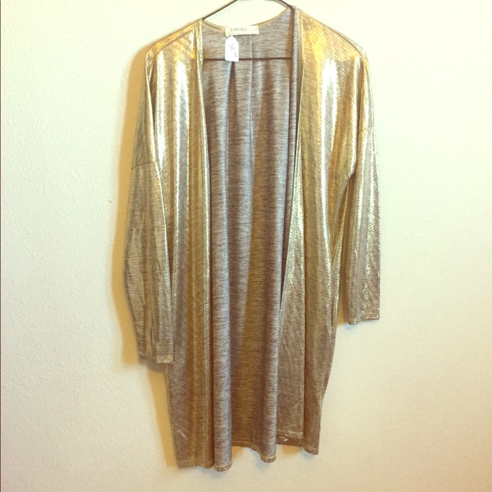 Gold Kimono new with tags