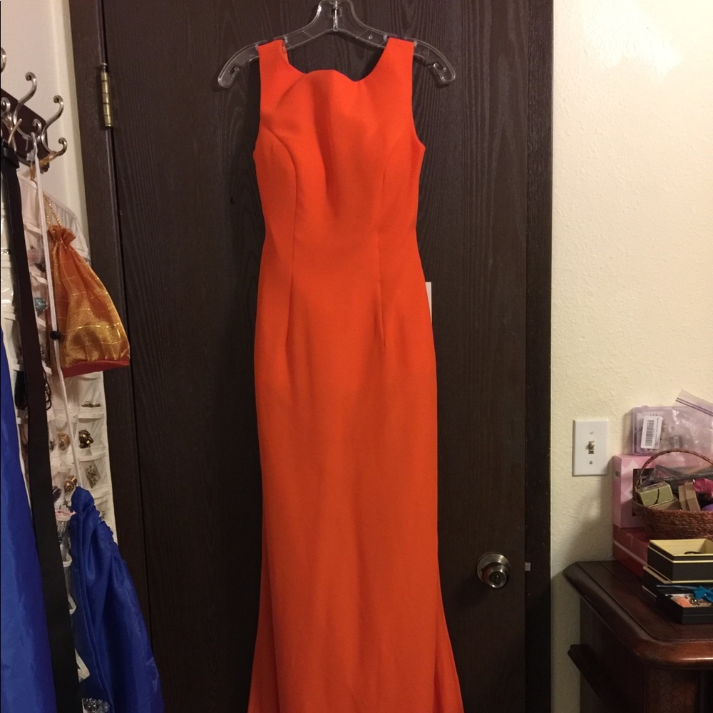 A gown by “Celeb”