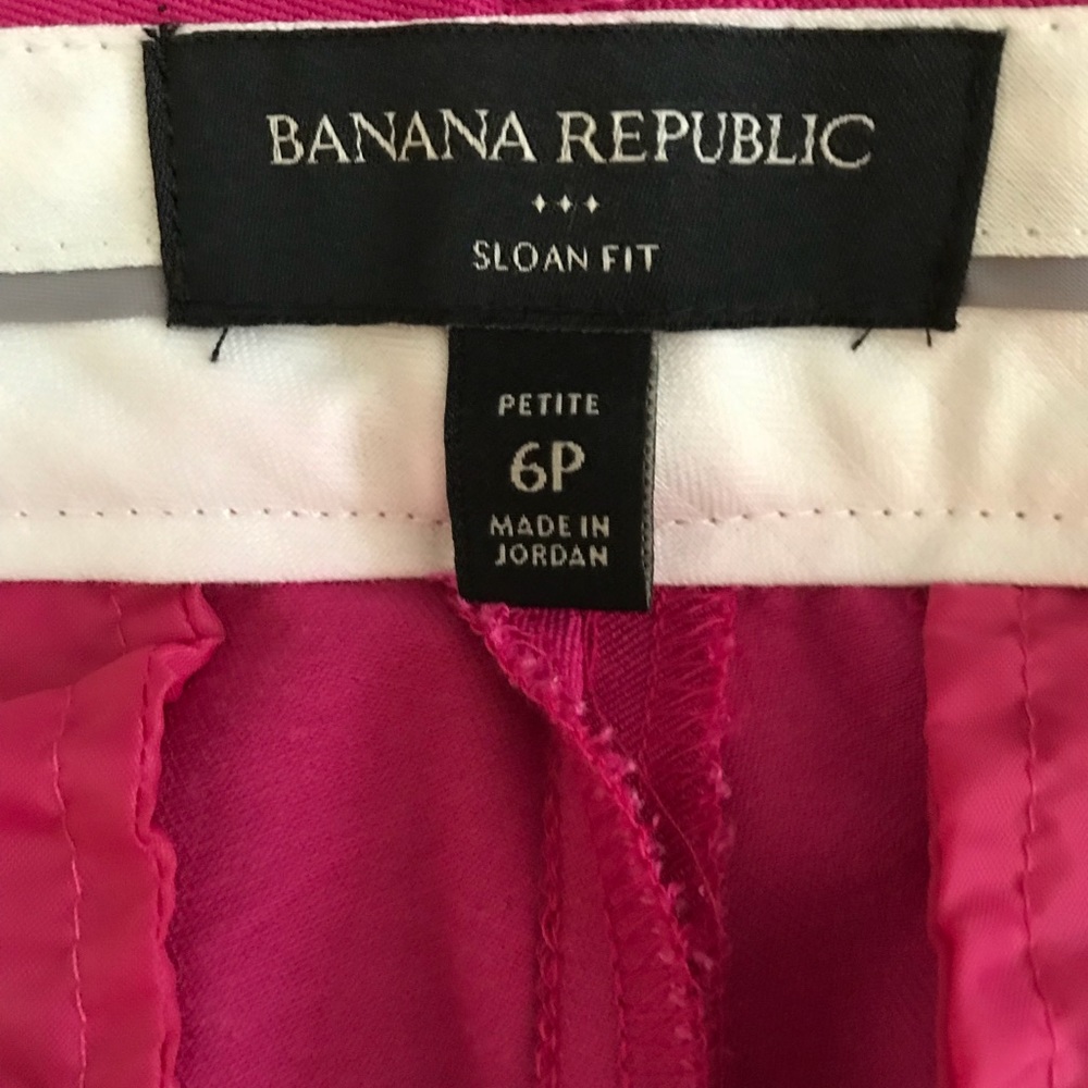 Banana Republic Sloan 6P Pants