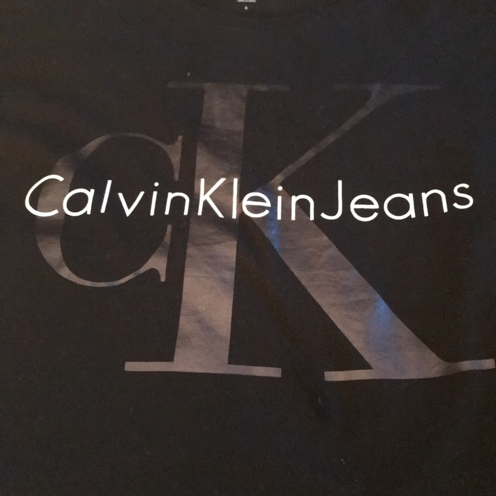 Oversize calvin klein shirt