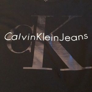 Oversize calvin klein shirt