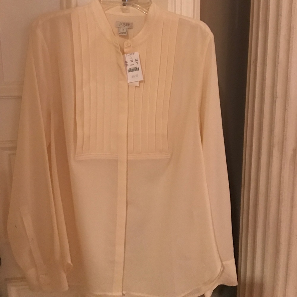 J. Crew polyester blouse