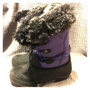 Kamik purple snow boots