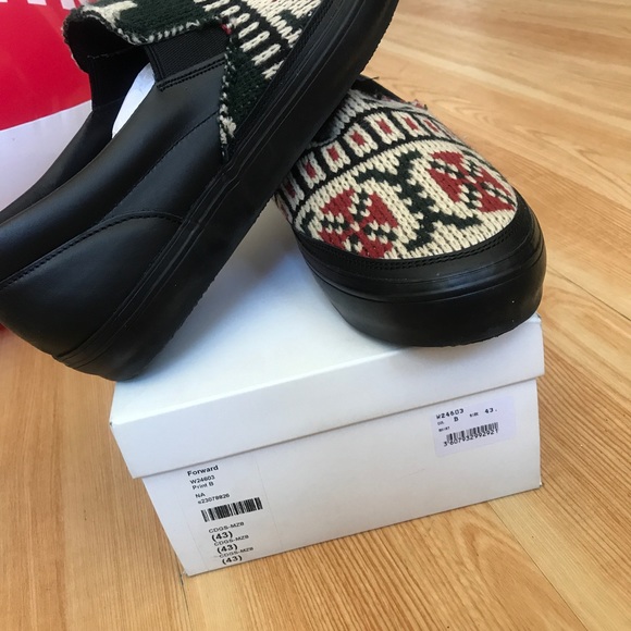 Comme des garcons shirt knit slip-ons main image 4