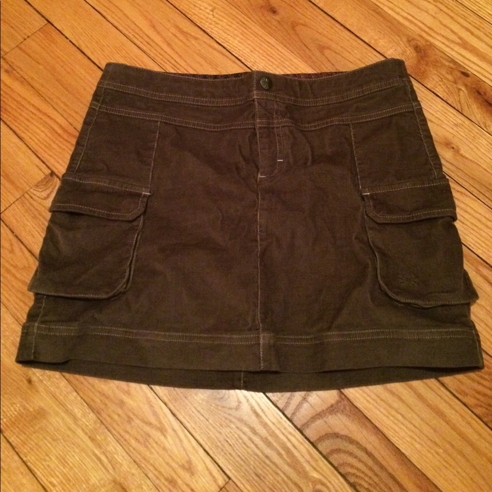 Athleta corduroy skirt