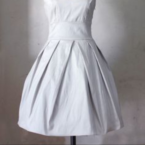 Fleet Collection Soirée Dress in Dove Grey - Picture 2 of 2