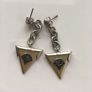 Madewell Triangle Earrings
