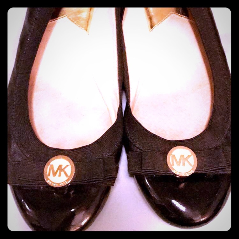 Michael Kors Black ballet flats