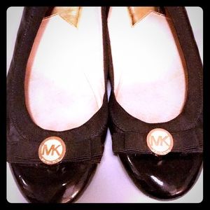 Michael Kors Black ballet flats