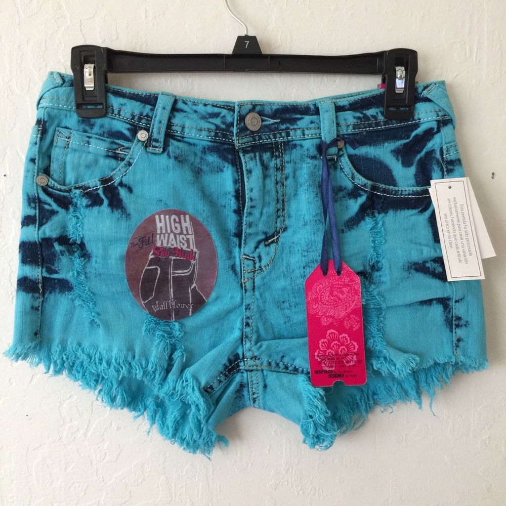 Jeans Shorts Pants High Waist New NWT size 7