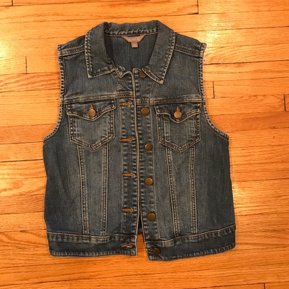 Jean Jacket Vest - Picture 1 of 3