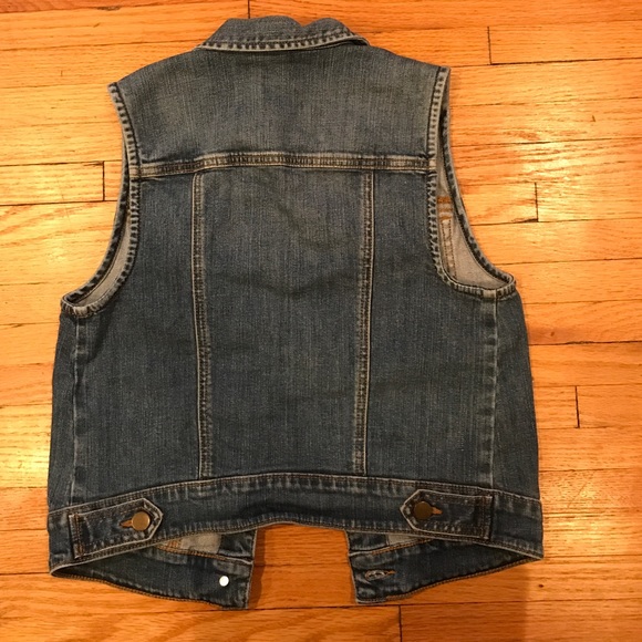 Jean Jacket Vest - Picture 2 of 3