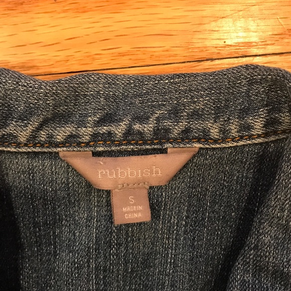 Jean Jacket Vest - Picture 3 of 3