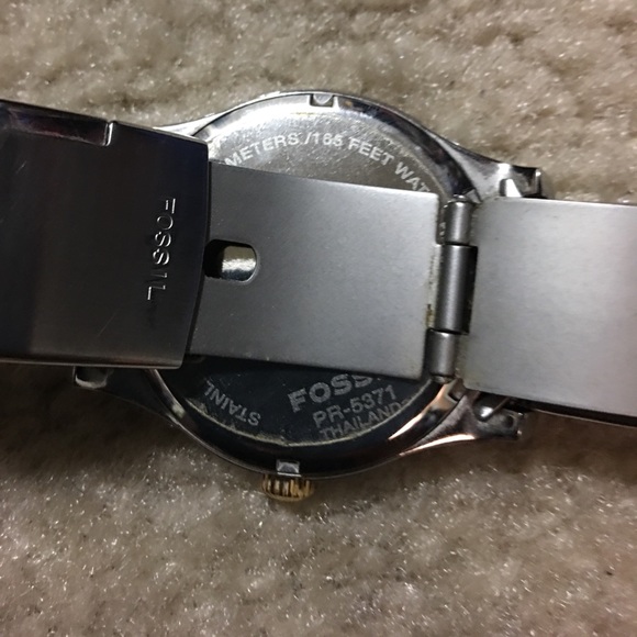 ❣️SOLD❣️Men's Fossil Two Tone Analog Watch - Picture 8 of 8