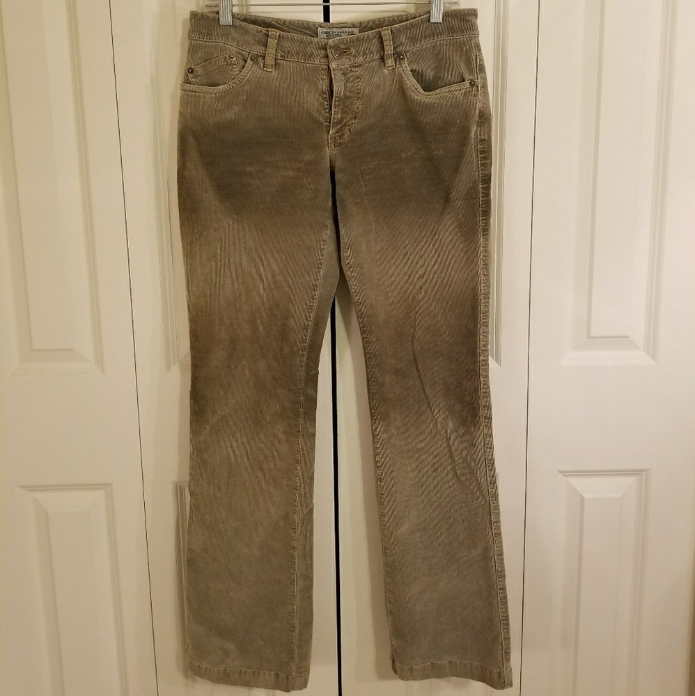 American Eagle Womens Stretch Flare Corduroy Sz6