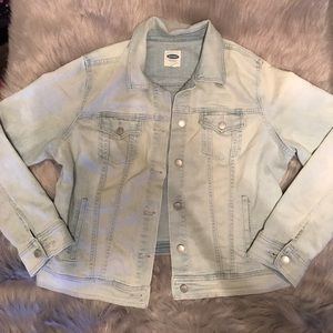 Stone-Washed Jean Jacket