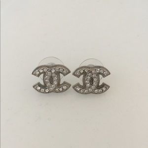 CHANEL A37272 double CC logo earring with receipt