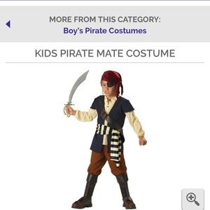 Kids pirate costume