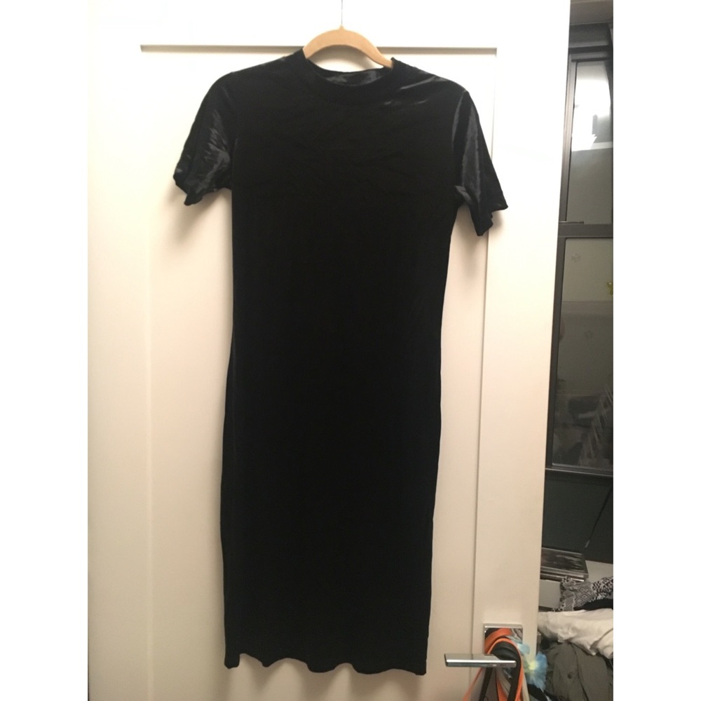 Zara Velvet Midi Dress