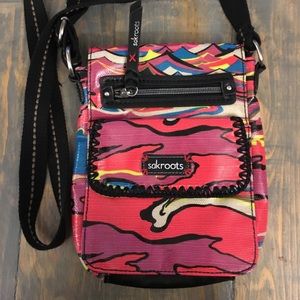 Sakroots Multicolor Small Flap Messenger Crossbody