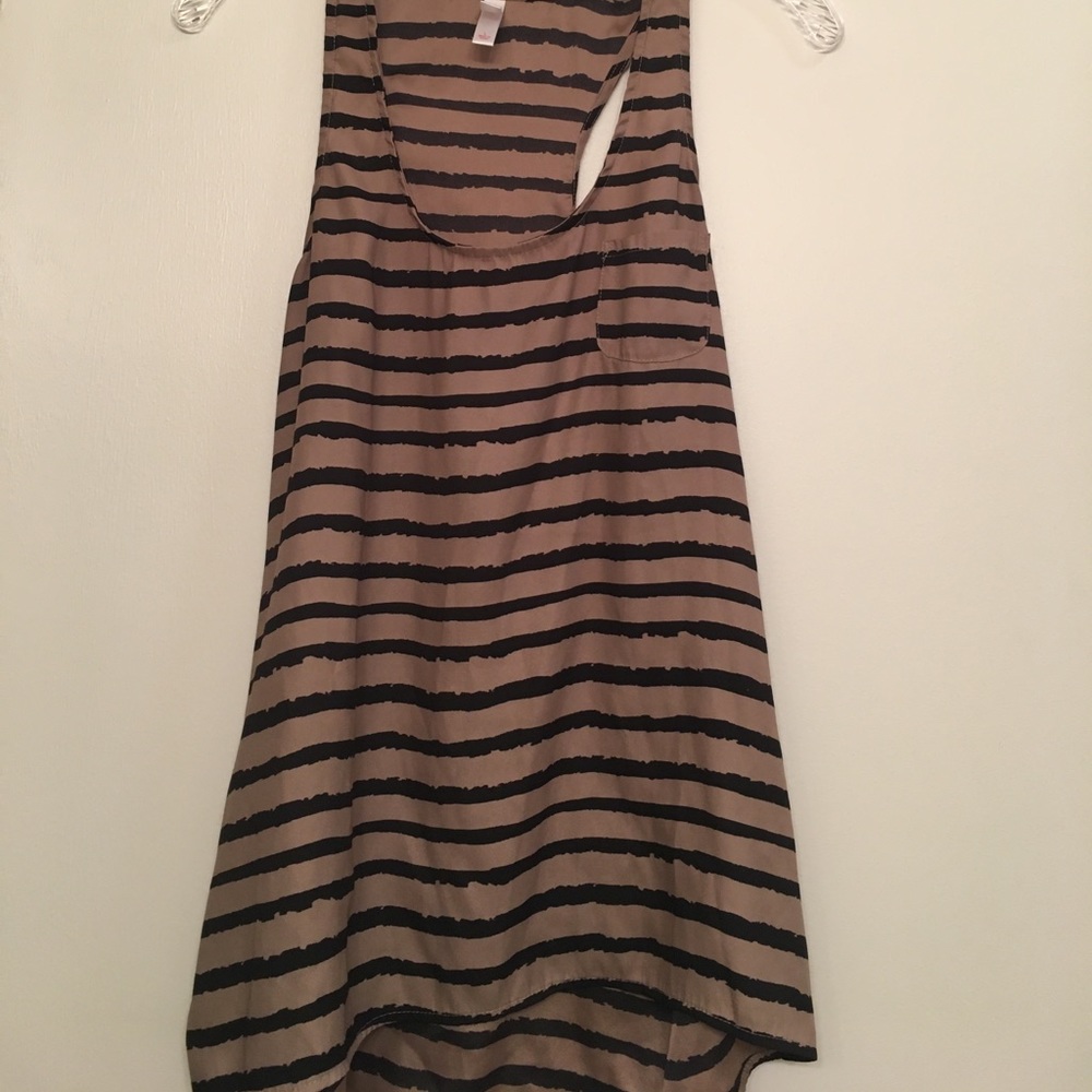 Stripped tank top