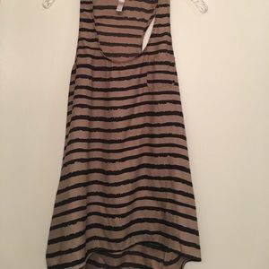 Stripped tank top
