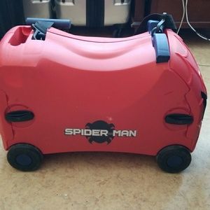 Spiderman luggage