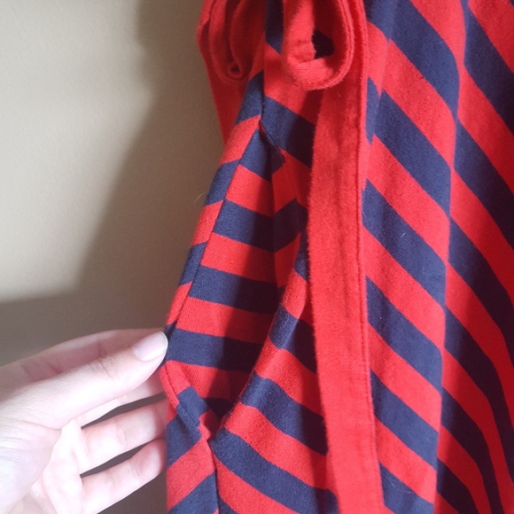 ELEMENT • A-LINE STRIPED DRESS • RIBBON DETAIL - Picture 3 of 6