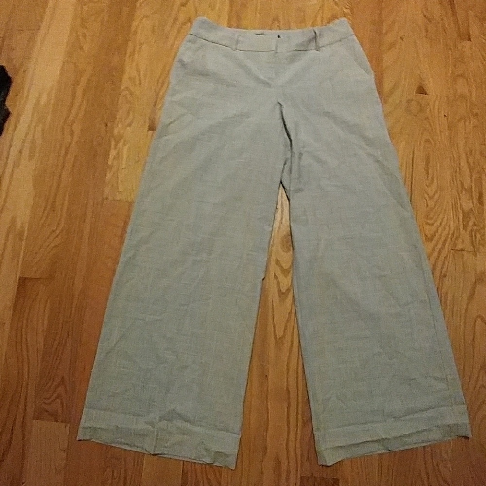 Victoria's Secret Marisa WIDE LEG pants sz 10 GRAY