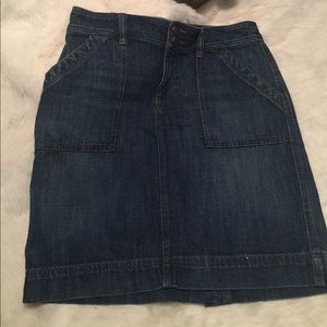 LOFT Jean Skirt