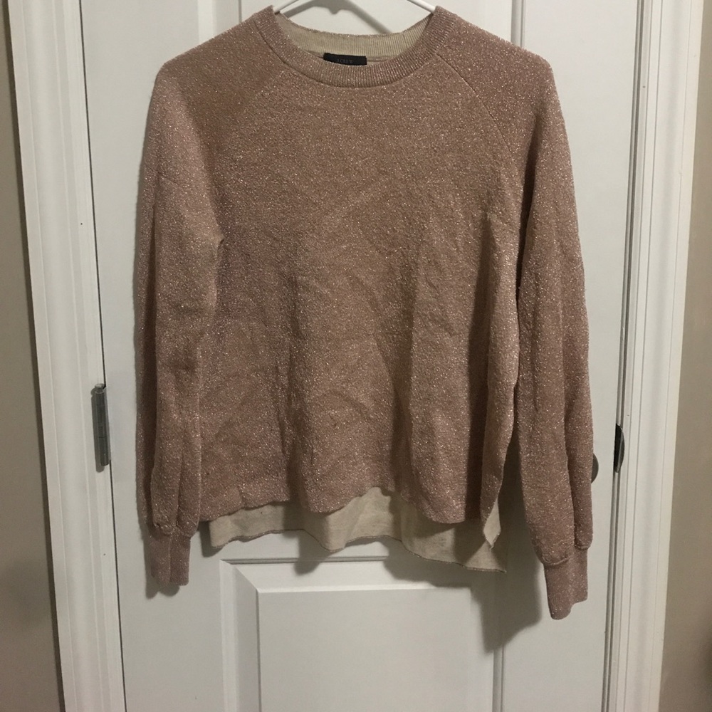 Jcrew sparkle sweater