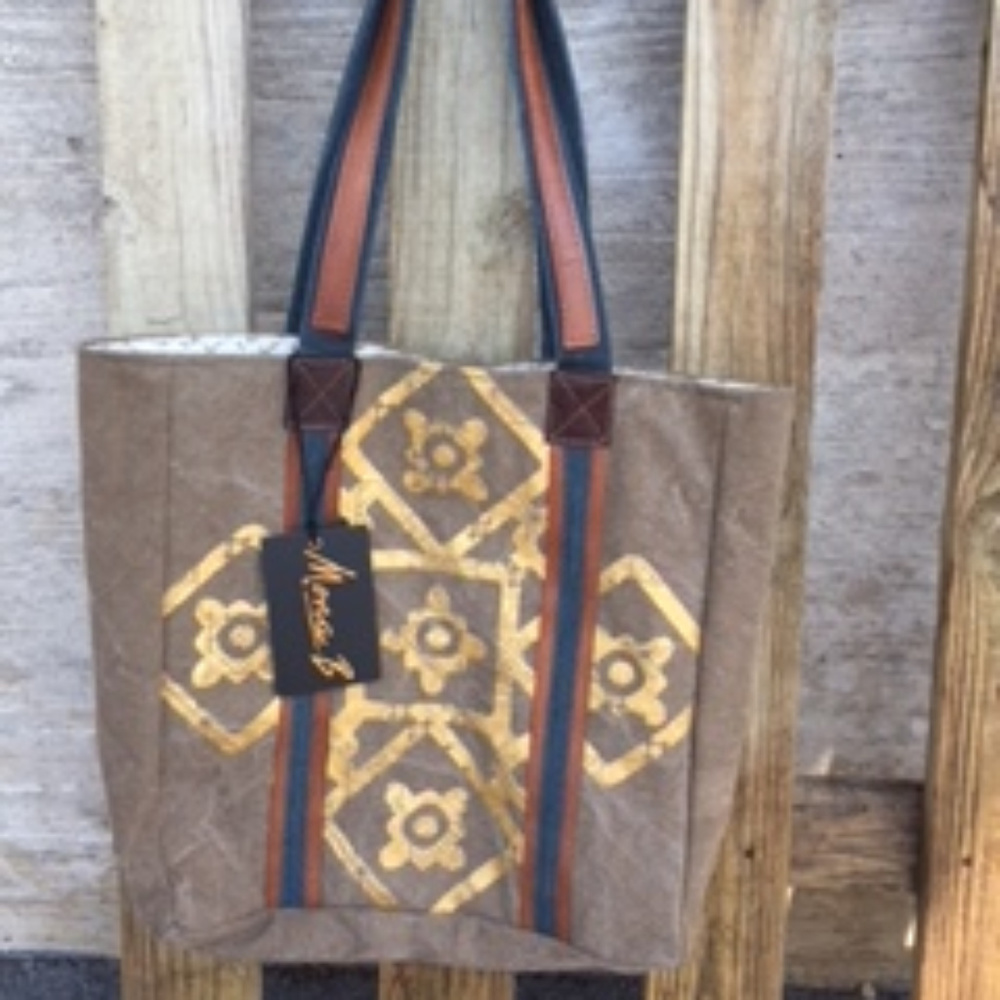 Mona B Mosaic Tote Bag
