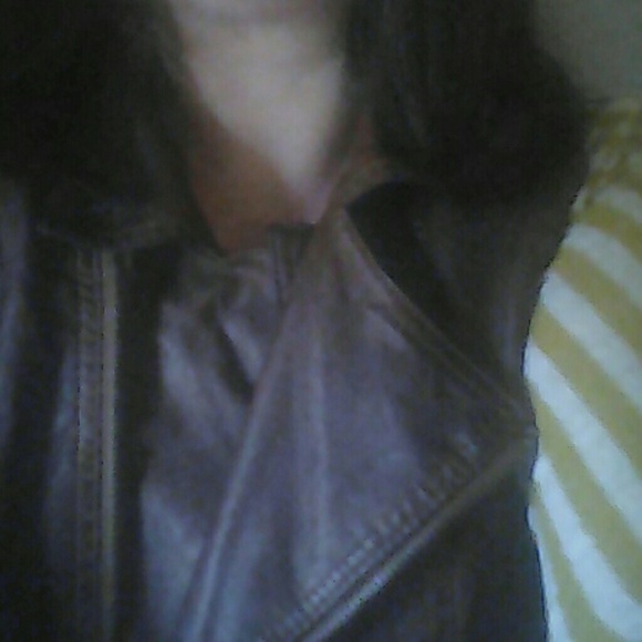 Faux leather moto vest - Picture 7 of 7