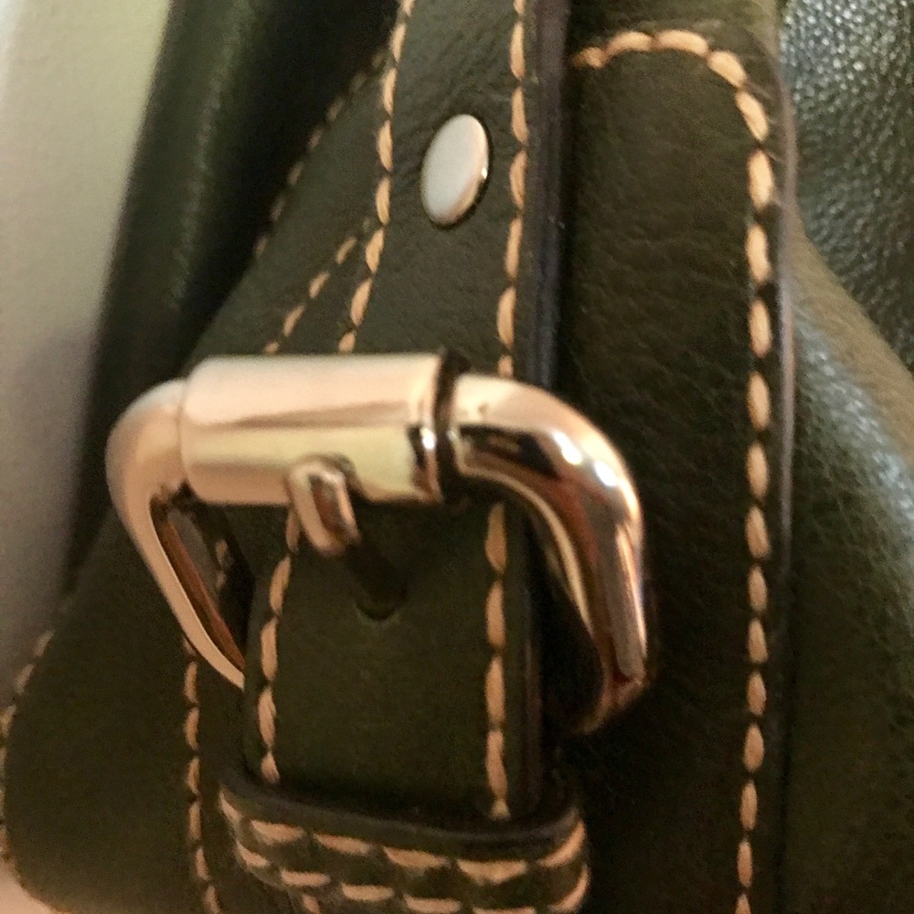 Fossil Leather Hobo Style Large Olive Color