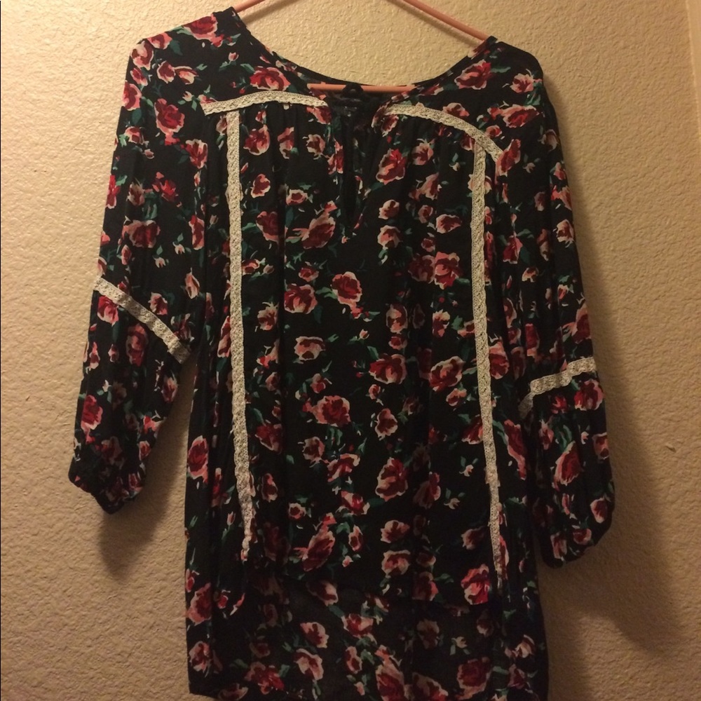 Seventeen at Sears Floral blouse