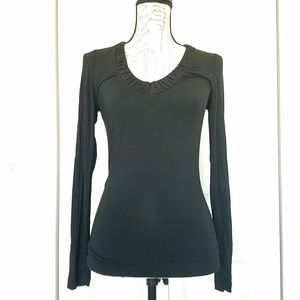 Banana Republic Long Sleeve V-Neck, Petite, XS