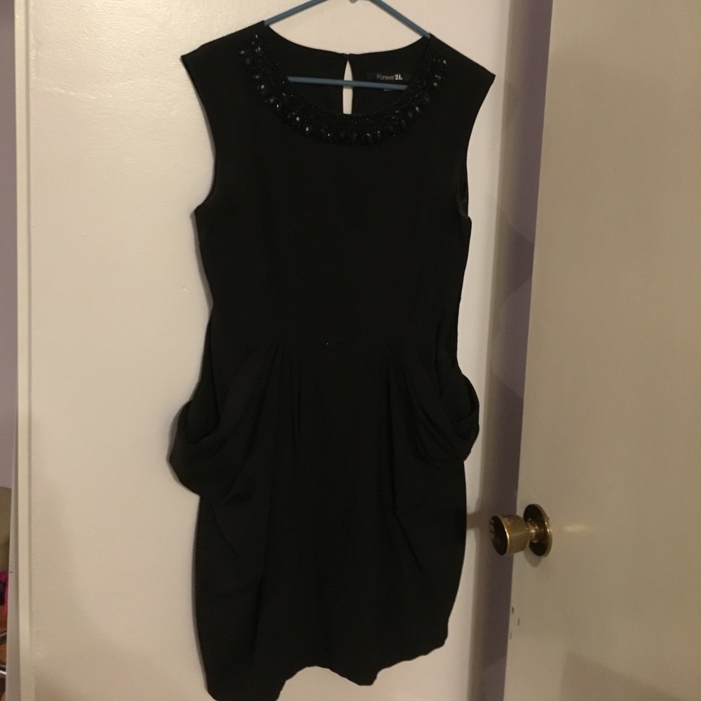 Black party dress