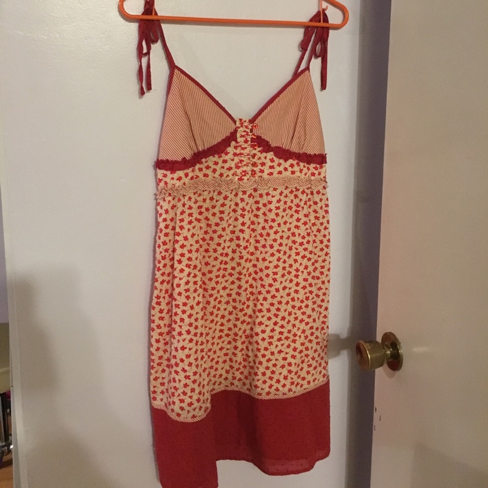 ANTHRO Flower casual dress