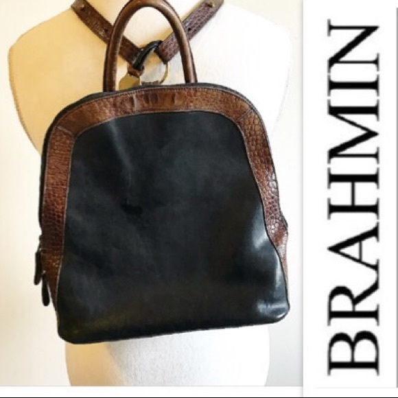 vintage brahmin backpack
