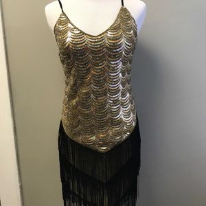 Flapper costume dress