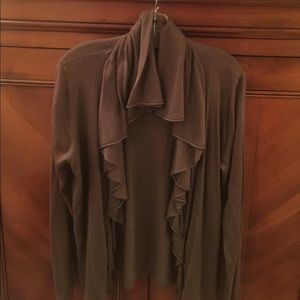 Tobacco sweater by Tahari