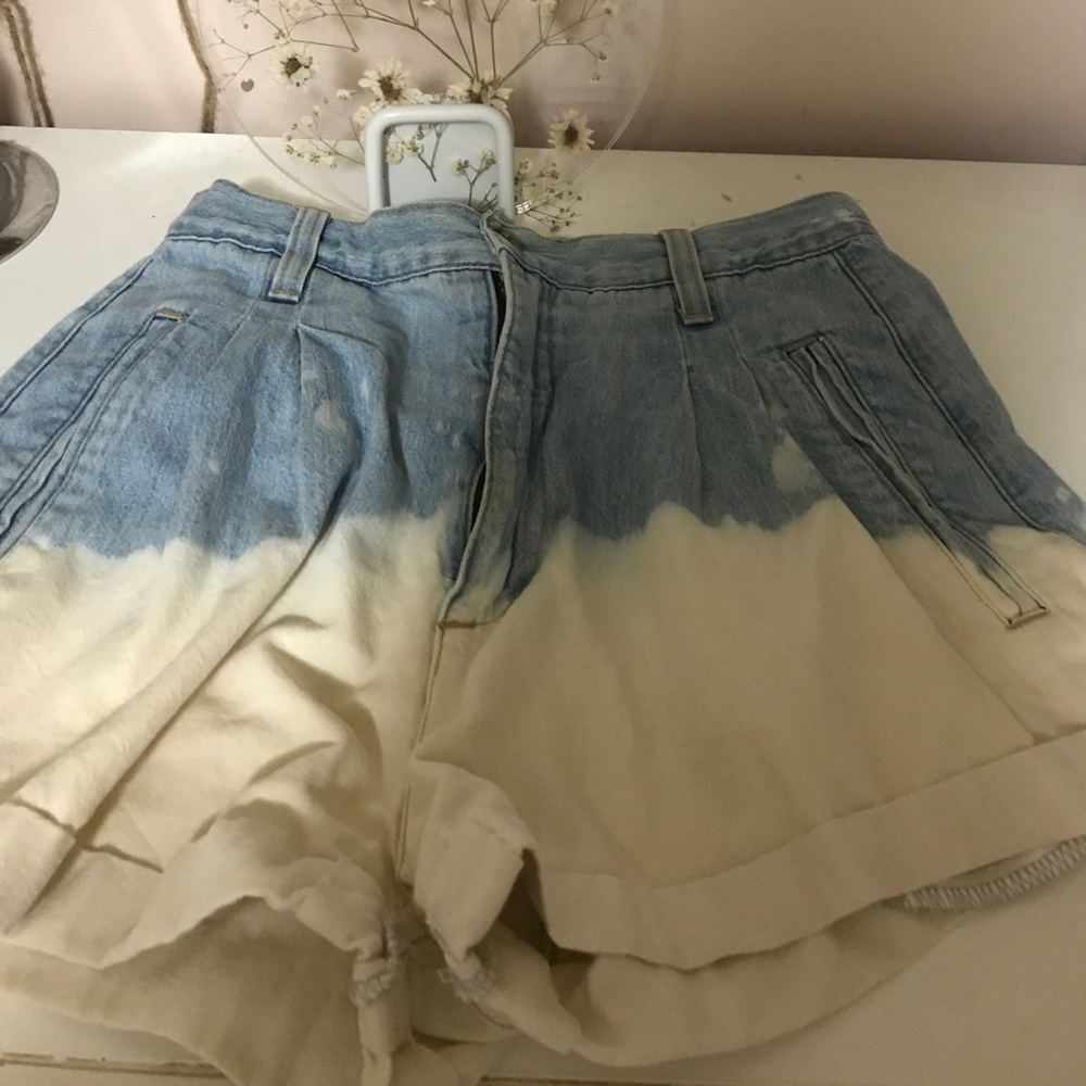 Dip died vintage shorts
