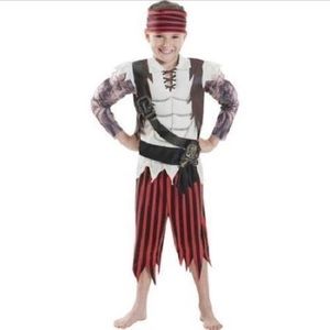 Mighty muscle pirate costume