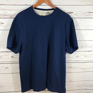 Tasso Elba Island Men’s Blue Short Sleeve Shirt XL