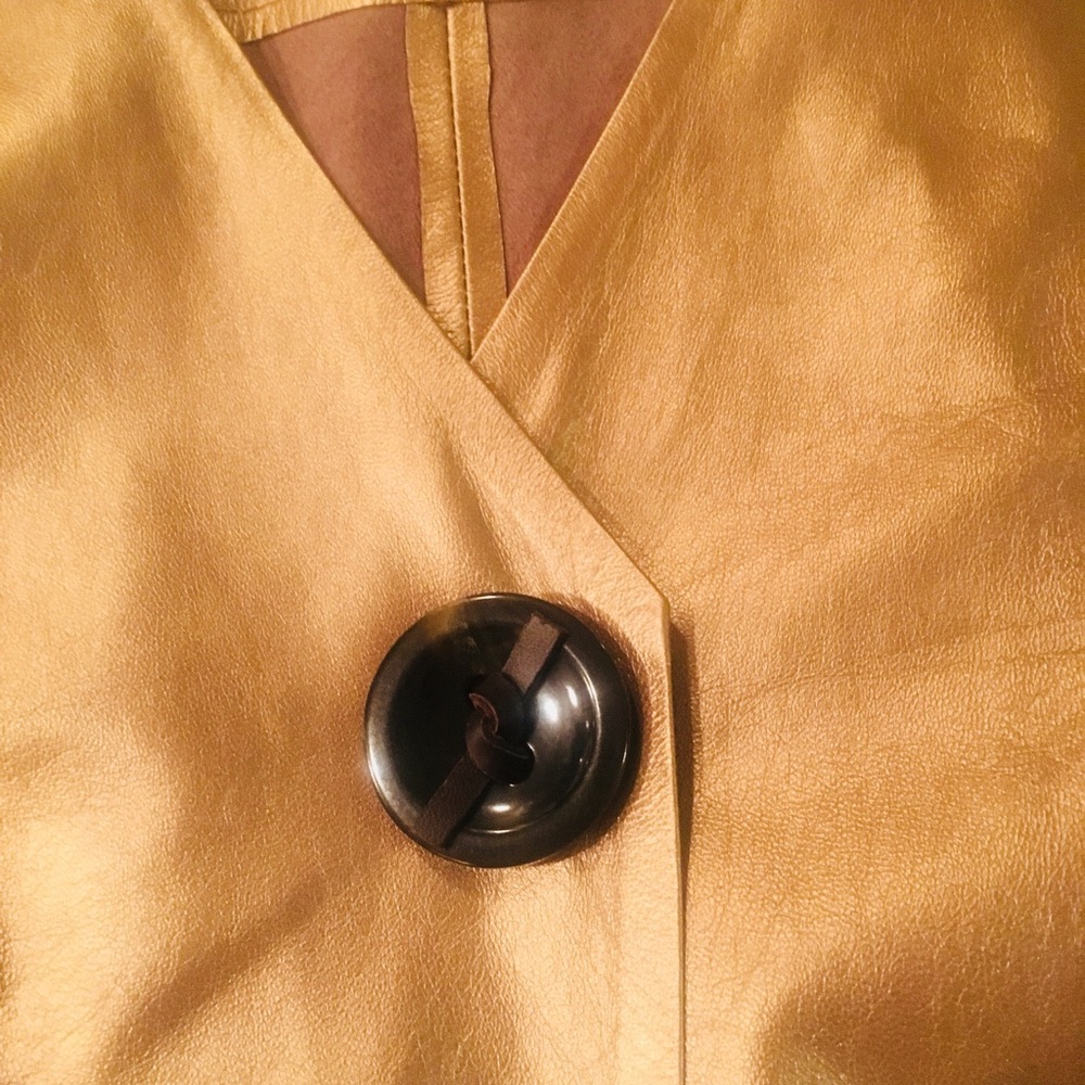 Lafayette 148 New York leather topper/jacket - Picture 5 of 8